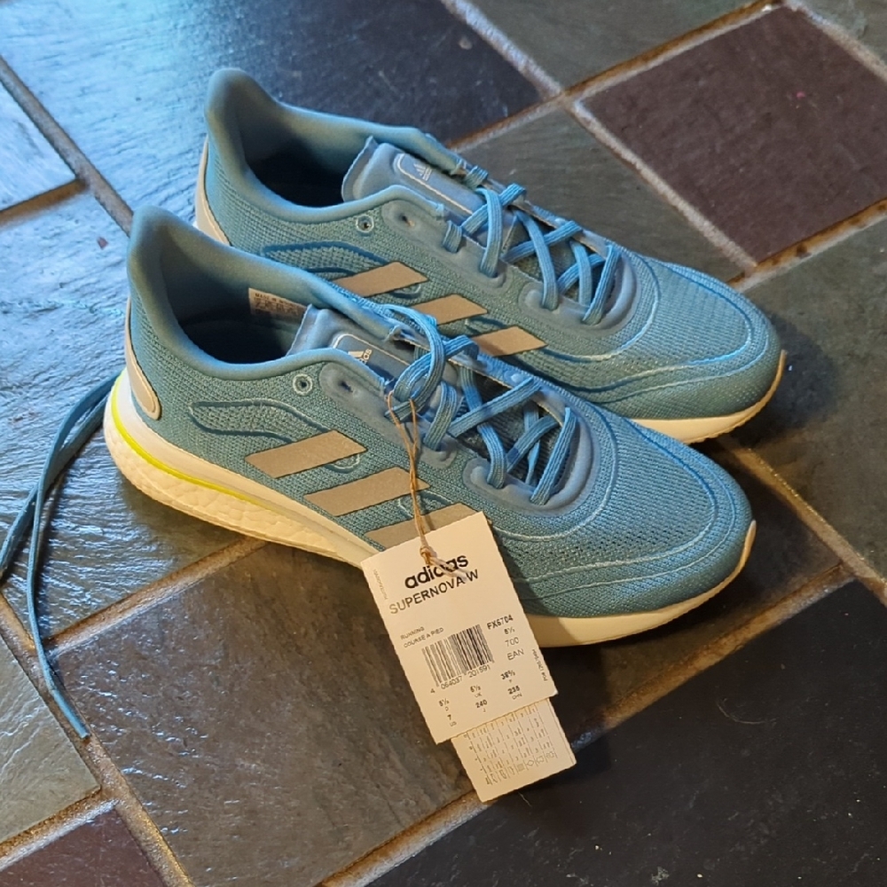 Adidas Light Blue Supernova Sneakers